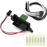 DUZFOREI 89019100 HVAC Fan Blower Motor Resistor Kit with Harness, Replacement for Chevy, Replacement for Buick Rainier, Replacement for GMC Envoy XL, Replacement for Isuzu Ascender, Replaces 15862656