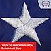 Jetlifee American Flag 10x15 Ft by US Veterans Owned Biz. Embroidered Stars Sewn Stripes and Brass Grommets US Flag. Fast Dry All Weather USA Flag for Indoors Outdoors 10 x 15 Foot