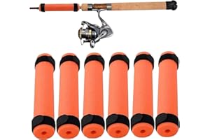 Fishing Rod Floats, 6PCS Waterproof Shockproof EPE Fishing Float Tube for Boats and Kayaks, Rod Floats