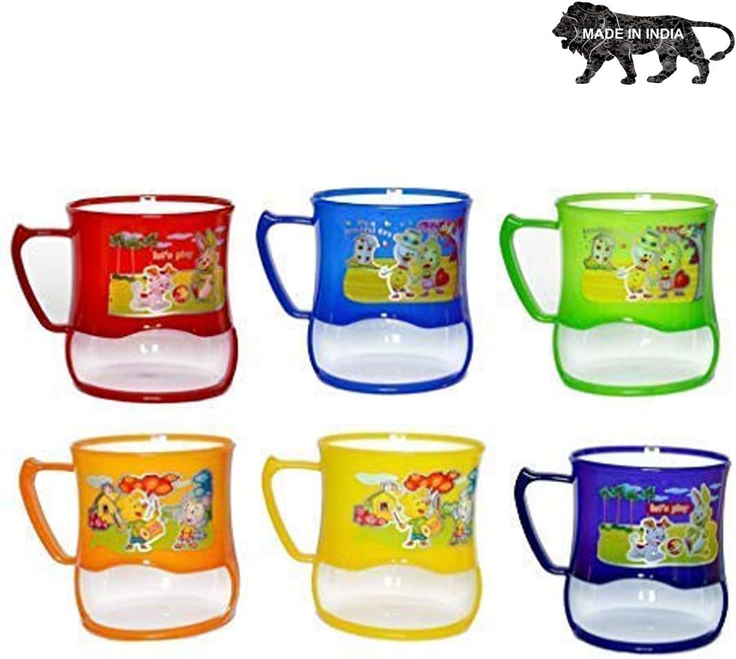 ARVANA Return Gifts for Birthday Party for Kids Mugs for Girls / Boys Gifts for Children ( Pack of 10 )