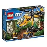 LEGO City Jungle Explorers Jungle Cargo Helicopter 60158 Building Kit (201 Piece)