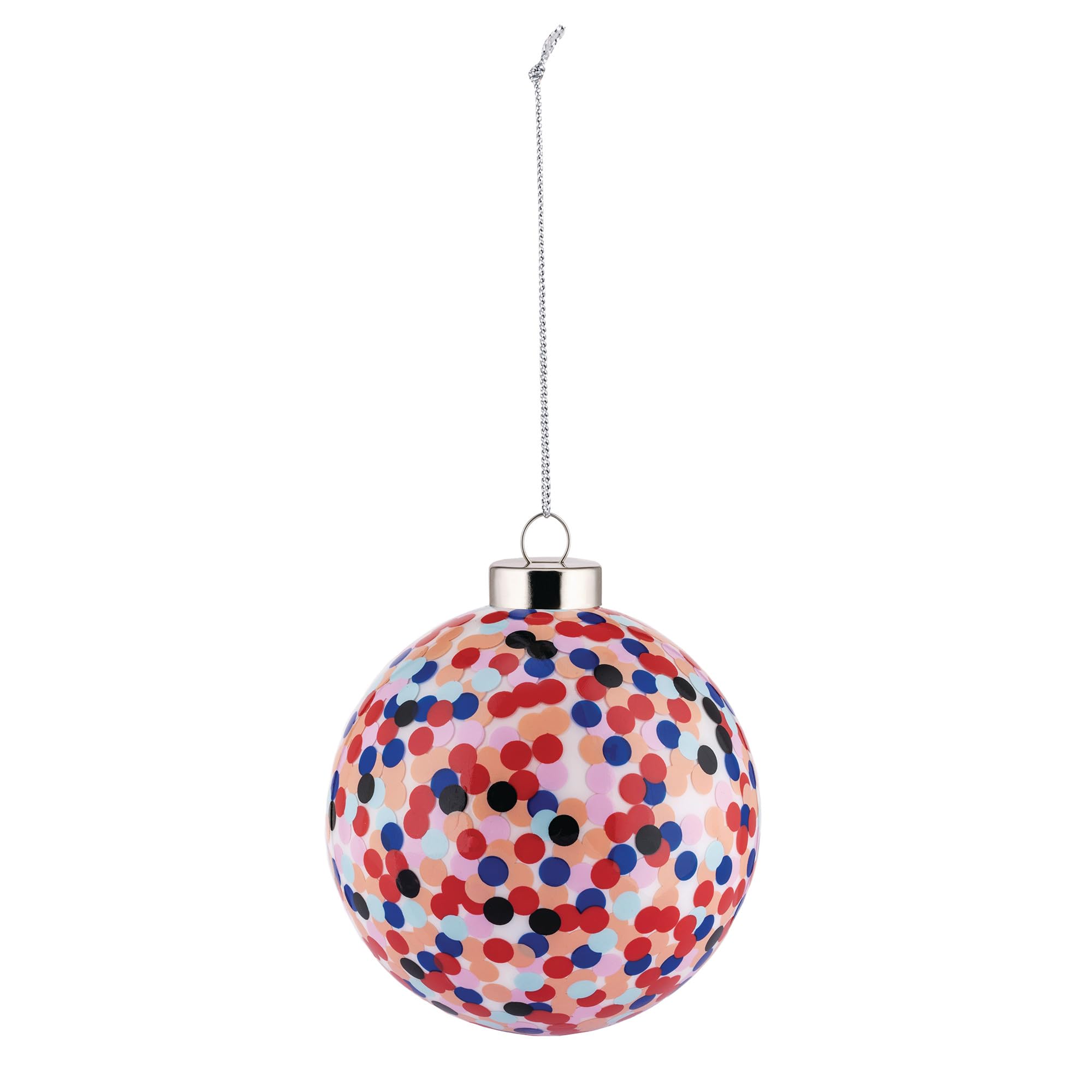 Alessi Proust AM43 2 - Design Christmas Tree Bauble, in Blown Glass, Hand-decorated