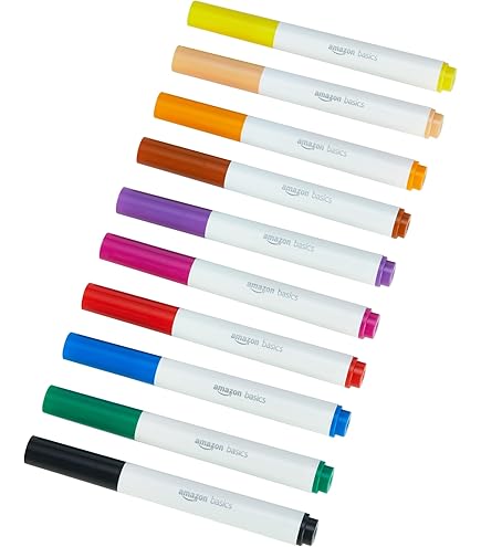 Amazon.com: Cra-Z-Art Washable Markers, Broad Point, Assorted
