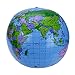 Pangda 8 Pack 16 Inch Inflatable Globe Blow up World Globe PVC Inflatable Earth Beach Ball for Playing or Teaching, Beach Ball for Kids Party Bags Summer Pool