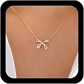 Ximdble Vintage Crystal Bow Pendant Necklace Rhinestone Bow Choker Necklace Hollow Crystal Bowknot Necklace Gold Cz Rhinestone Choker Necklace Sparkly Crystal Choker Necklace for Women