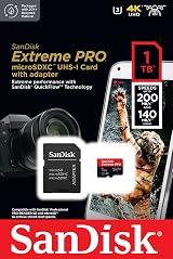 SanDisk Extreme PRO microSD Card 1TB with SD Adapter U3 A2 200 MB/s view 5