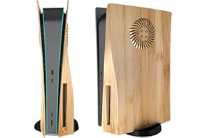 PS5 Plate Cover Protection Faceplate Case (Wood Grain)