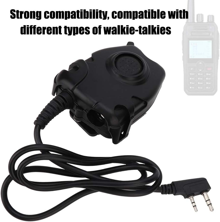 K Head Walkie Talkie Earphone PTT Adapter Head Cable Fits For H-777, R888s Plus, RT-5R,RT-5RV, RT1, RT2 - Image 4