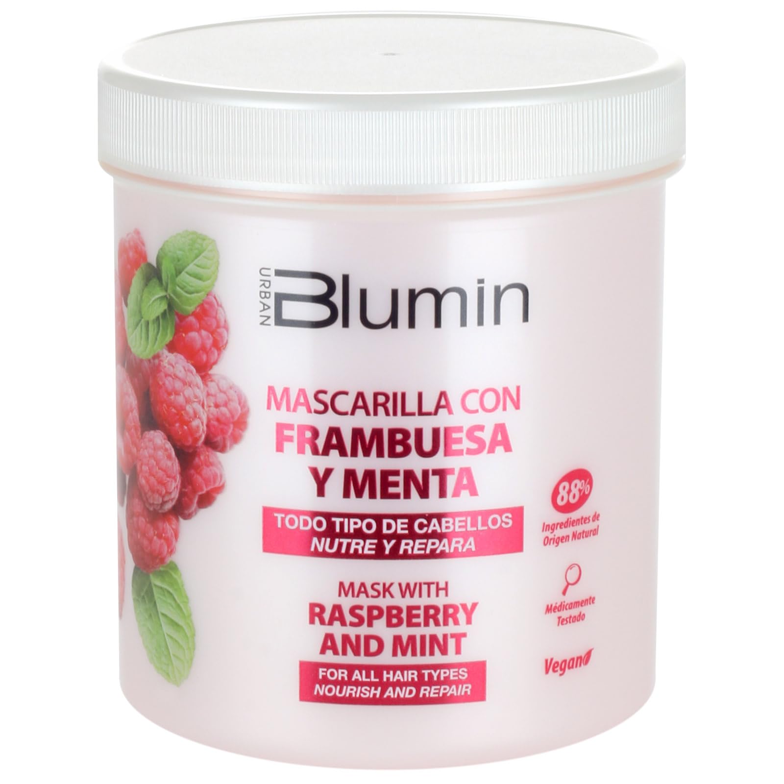 Blumin Urban Raspberry and Mint Oil Hair Mask 700ml