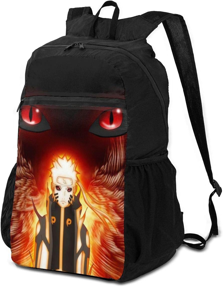 WQOIEGE Foldable Lightweight Traveling Backpack Durable Outdoor Bag for Camping Shopping