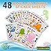(48) Piece Set of Make-Your-Own Sea Sticker Sheets. Great for Parties, School or Craft Time. Enhance Your Child's Creativity!