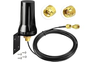 Bingfu 4G LTE SMA Cellular Trail Camera RP-SMA Male Antenna Compatible with Spypoint Link Micro Covert Spartan Stealth Muddy 