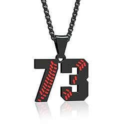 Suweibuke Inspiration Baseball Necklaces Baseball