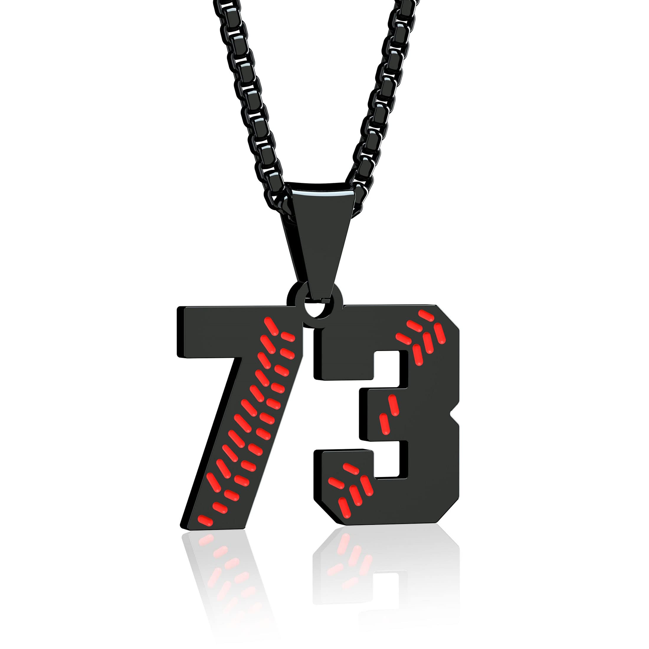 Suweibuke Inspiration Baseball Necklaces Baseball
