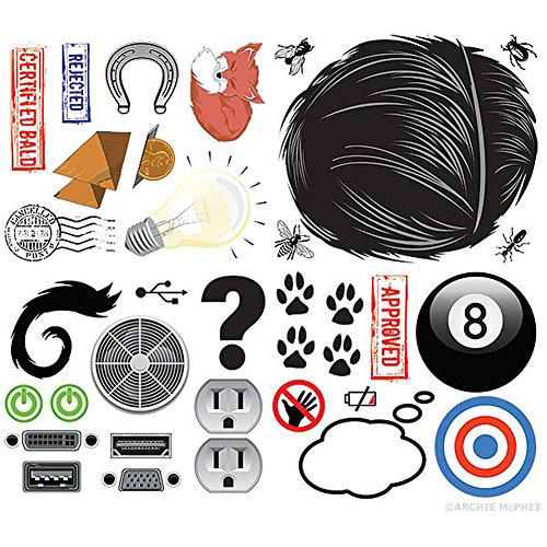 Tattoupees Temporary Toupee Tattoos Novelty Gift collection of cool unique weird amazon gift items