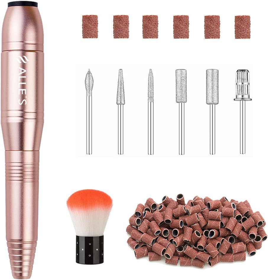 20000RPM Portable Electric Nail Drill Compact Efile Handpiece