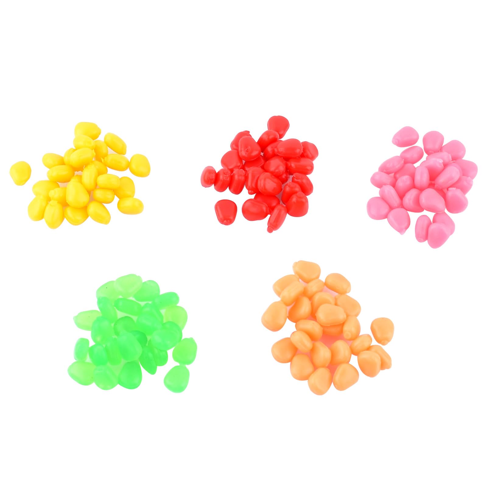 125pcs/box Fake Soft Corn Bait，5 Color Artificial Soft Corn Bait Carp Bait