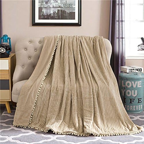 BDUK The Blanket Crystal, Lint-Free Cloth Of Double And Single Warm Color Of Picc Blankets Multifunction Blanket ,B,180*200Cm