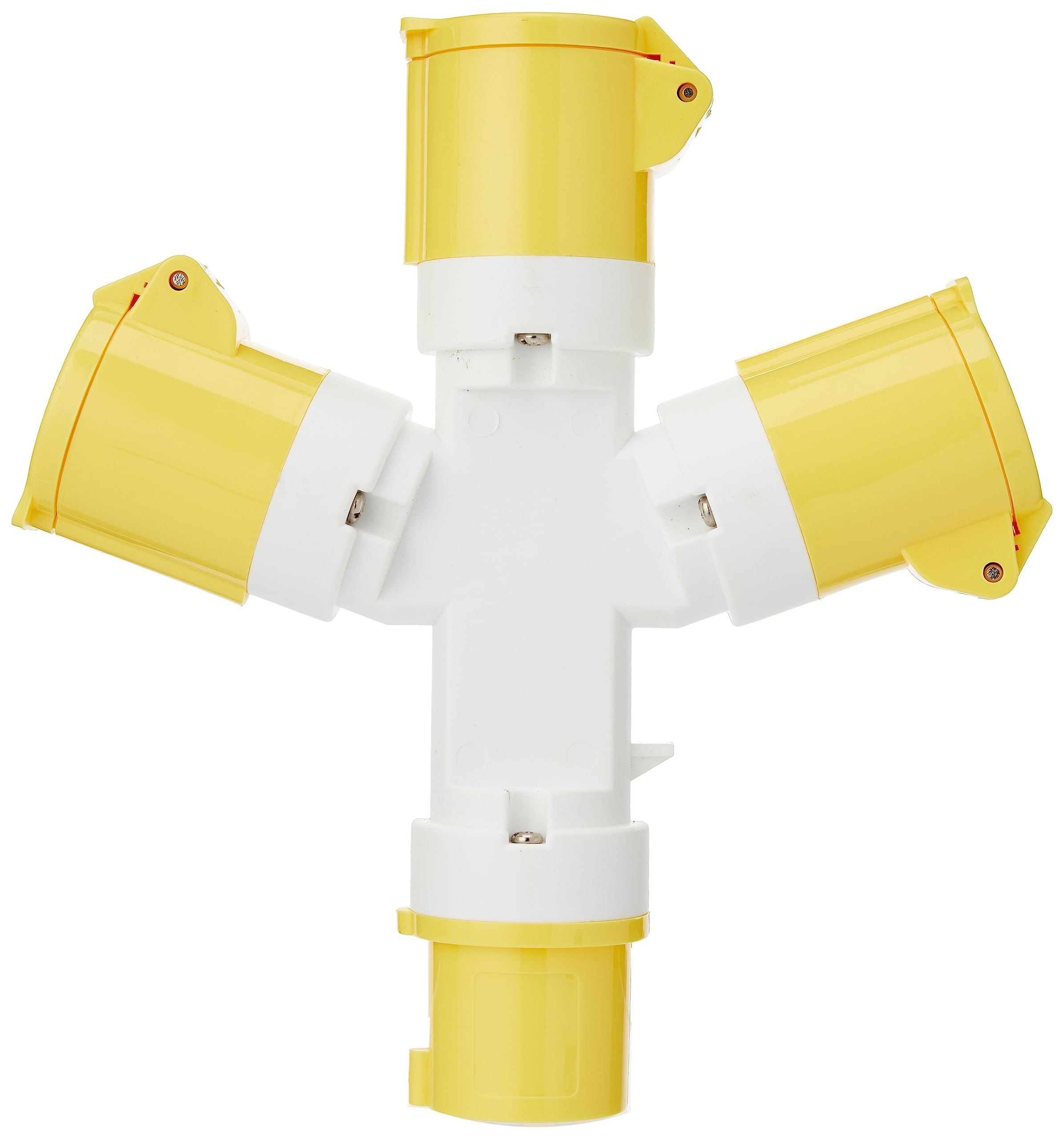 Powermaster 399015 16A 3-Gang Splitter 110V 3 Pin