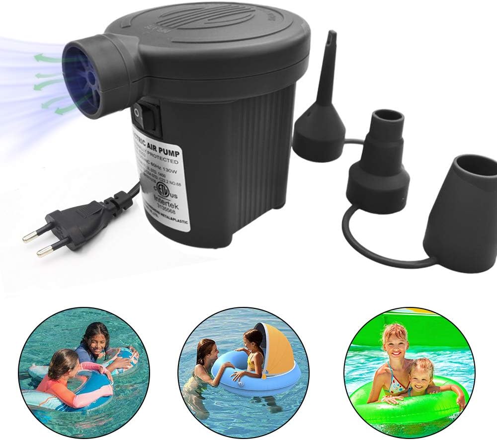 pompa ad aria a batteria per galleggianti da piscina