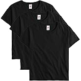 Hanes Womens Essentials Oversized T-Shirt Pack, Cotton Tee for Women, Relaxed Fit, 3-Pack