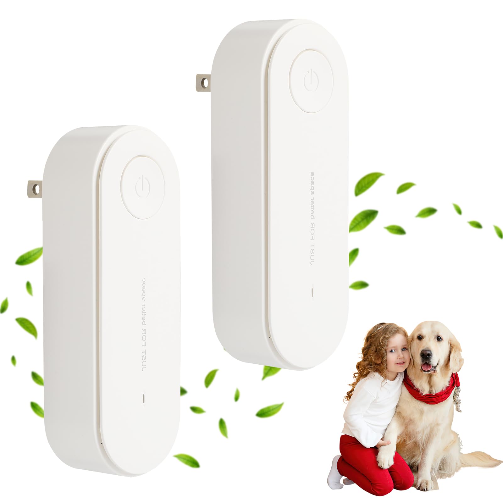 Photo 1 of 2PCS Magair Air Purifie, 2026 New Magair Air Purifier Plug In With Replacement Filter, Suitable For Bedrooms, Toilets, Closets, Pet Room