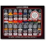 Acylicos Vallejo - 72299 - Acrylic 16 Colors for Fantasy Figures