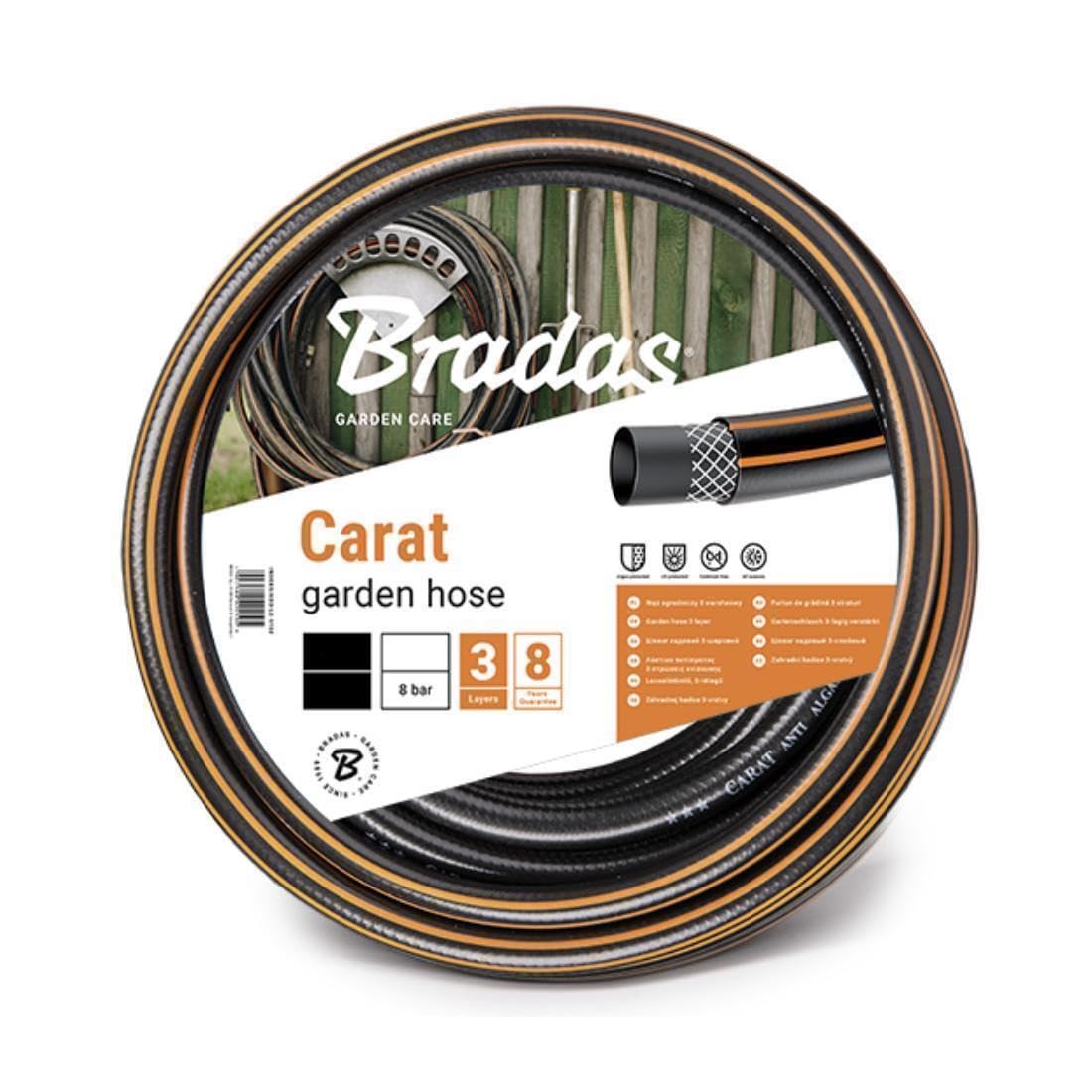 Bradas wfc1/220 – Garden Hose Carat 1/2 Inch, 20 m, Black
