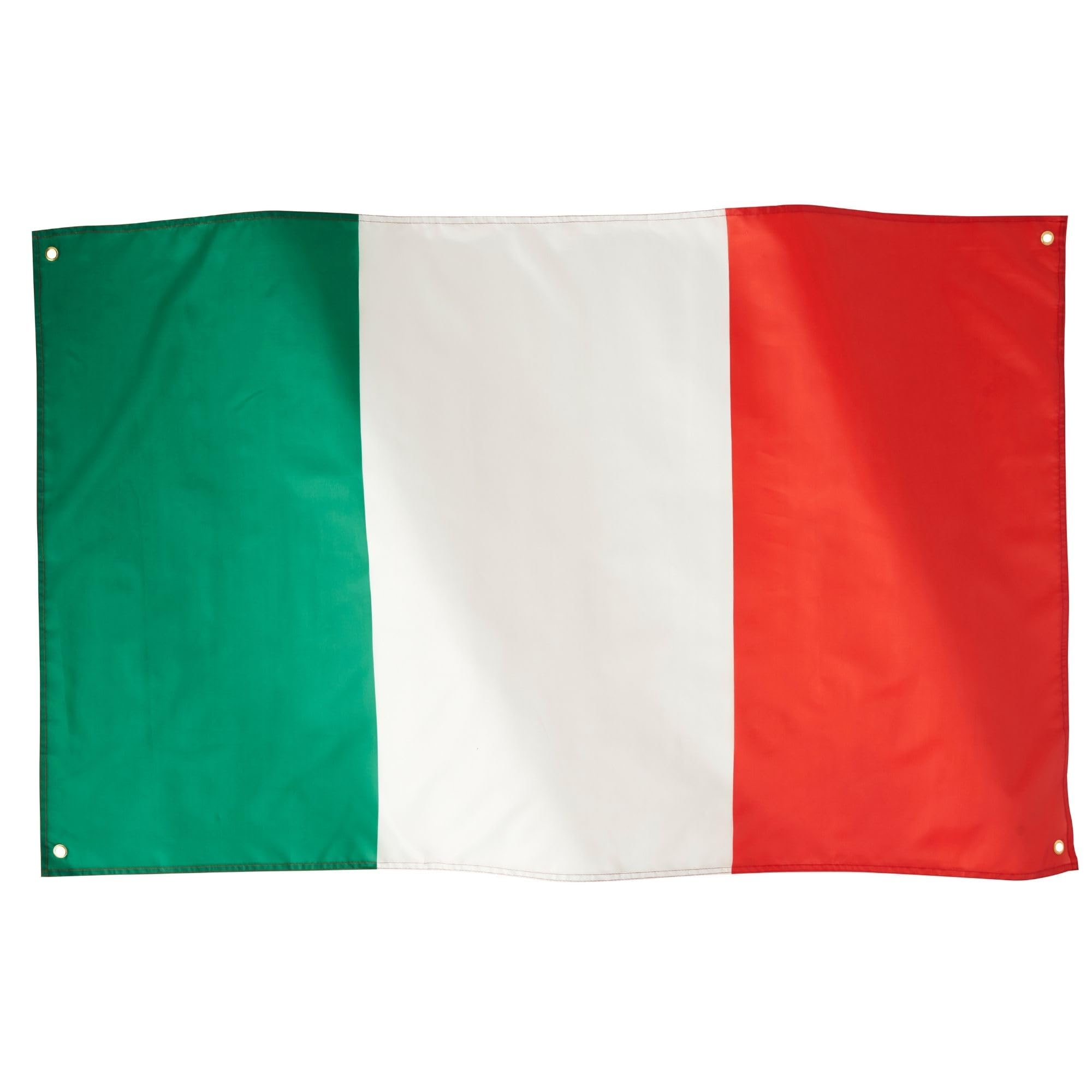 Runesol Italy Flag 3x5, 91x152cm, Italia Banner, 4 Grommets, Brass Eyelet in Every Corner, Italian Rugby, Premium Flags, Waterproof, Inside, Outside — image 1
