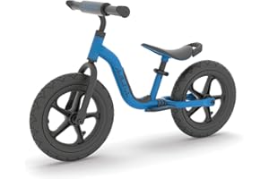 Chillafish Charlie Sport Kids Balance Bike for Ages 2-5, Lightweight Toddler Bicycle Frame, 12 Inch No-Puncture Tires, Adjustable Seat, Carry Handle