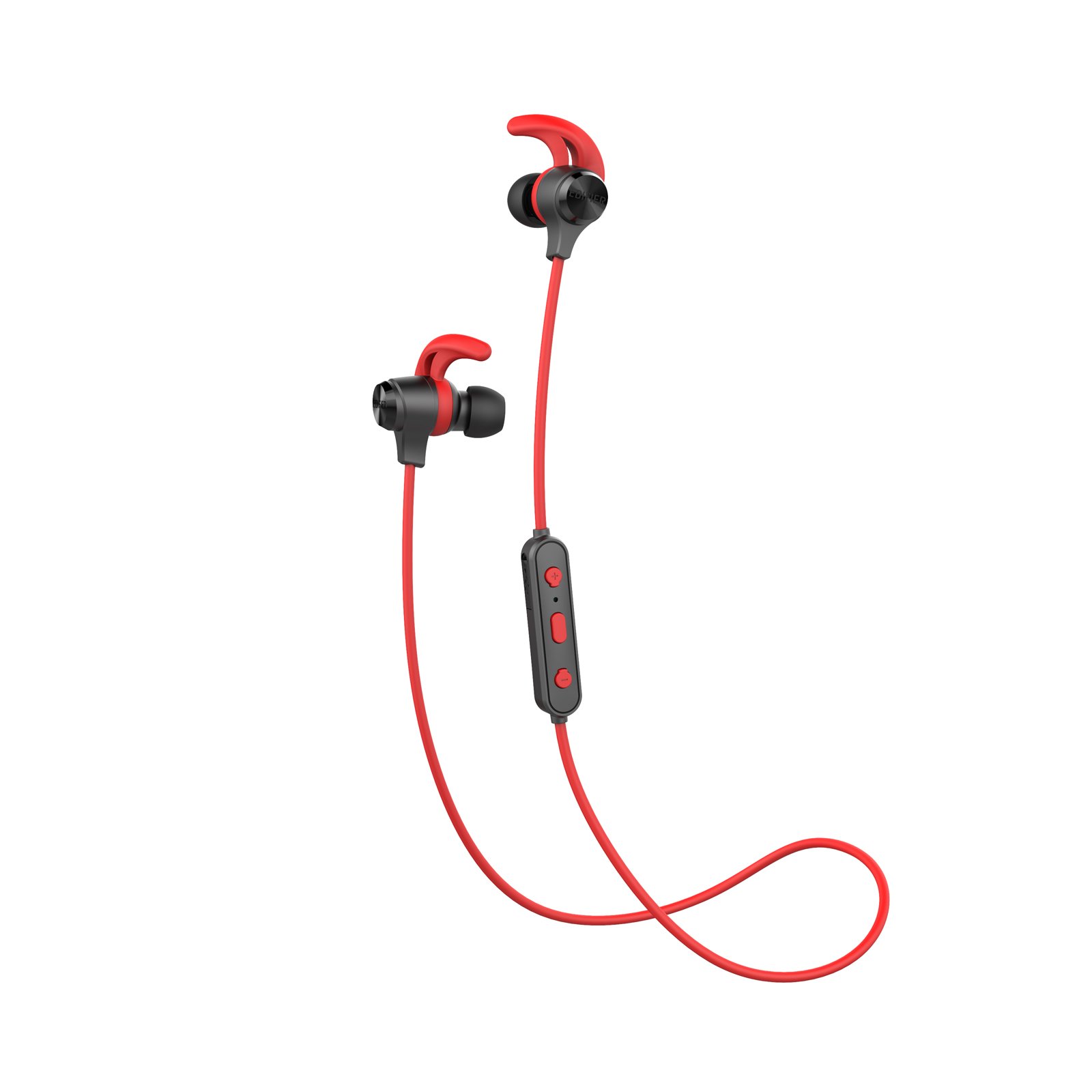 Edifier W280BT Stereo Bluetooth v4.1 Earphones For Fitness, Running, Working Out Sweatproof - Red by Edifier