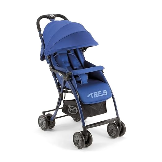 title=Passeggino Pali Tre.9 Blu Cobalto- collezione 2017