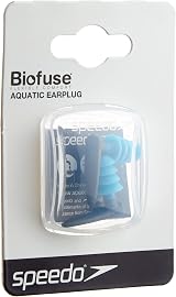 Speedo Biofuse Aquatic Earplug Grey Blue Adult Unisex Comfortable Fit view 3
