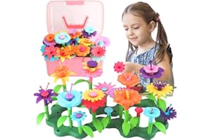 CENOVE Toddler Toys Gifts for 2 3 4 5 6 Years Old Girls Boys,Flower Garden Building Toys Educational Learning Montessori Toys for Preschool Kids