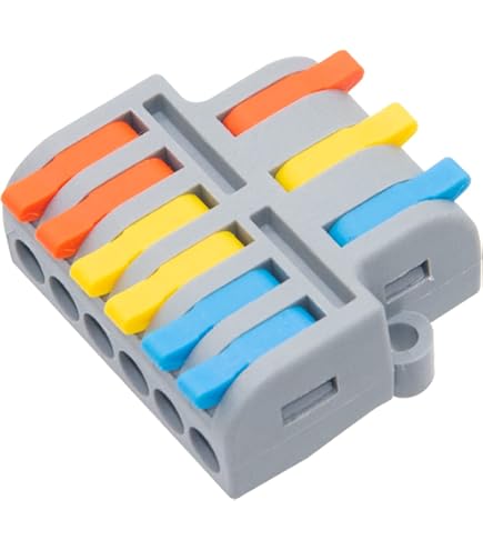 Quick Connect Wire Sealer Quick Wire Connector Blocks - 2/3 Input To 6/ ...