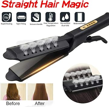 Ceramic Tourmaline Ionic Hair Straightener Professional Glider Plug Amazon De Drogerie Korperpflege