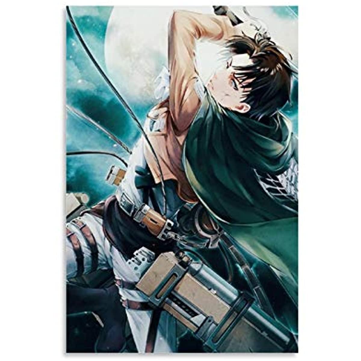 napuo Decoration Of Living Room Bathroom Decorations Anime Attack On Titan Season 4 Rival Ackerman P