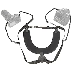 OP/TECH USA Dual Harness 3/8" Regular - Two-Camera
