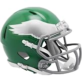 Riddell Philadelphia Eagles NFL 2023 On Field Alternate Mini Speed Helmet (Kelly Green)
