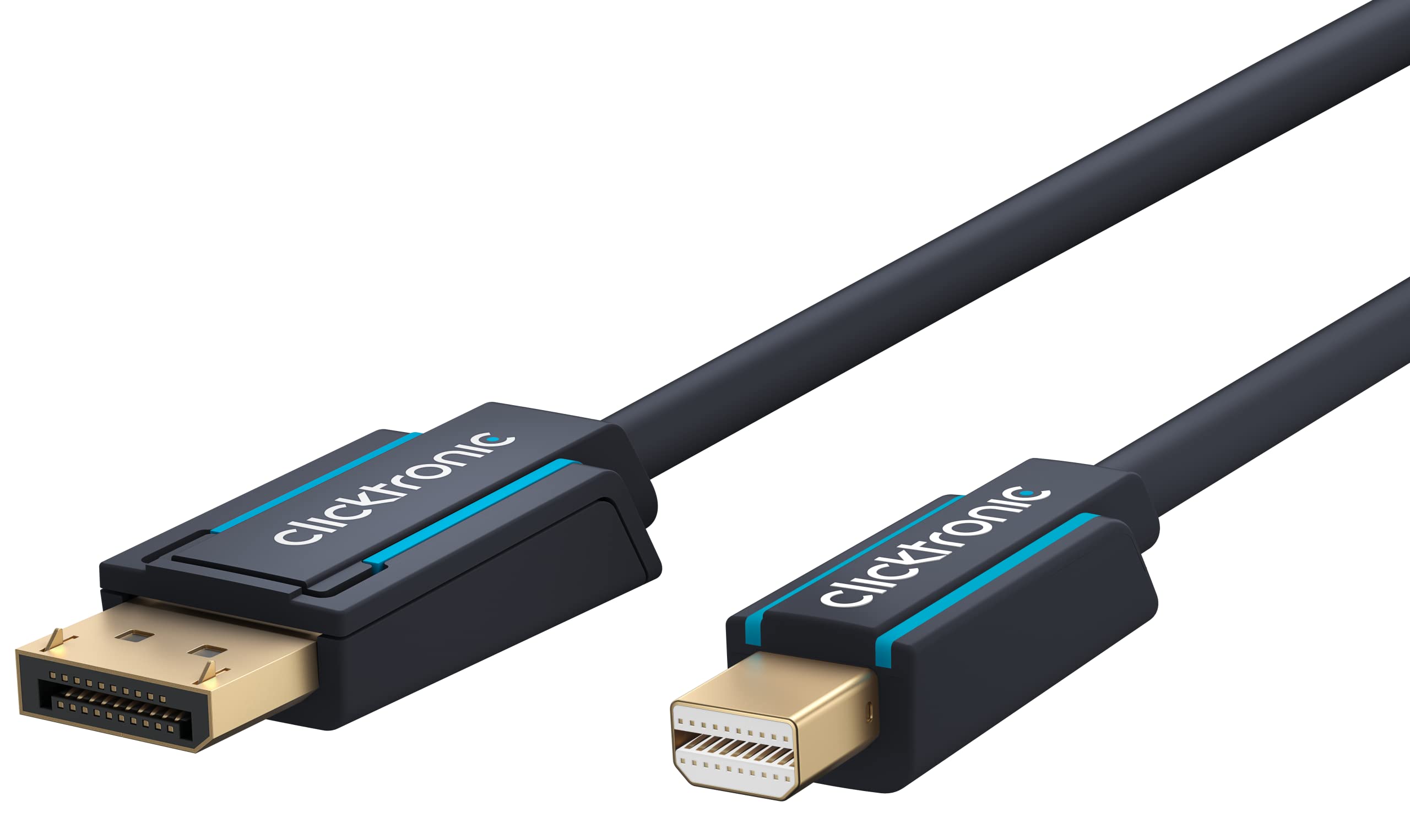 Clicktronic 70737 Casual Mini-DisplayPort Adapter Cable, 1m Length
