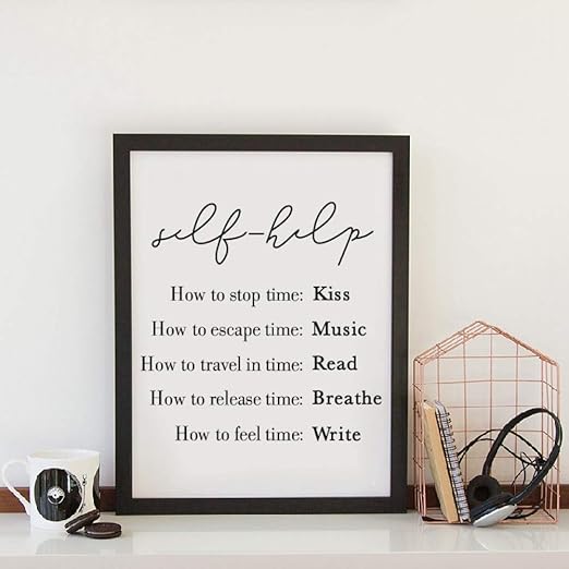 Rqjope Pintura Arte Lona Diseno De Autoayuda Impresion De Poster