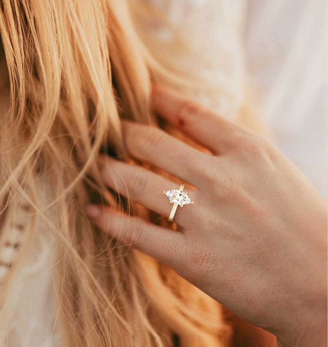 TIGRADE Marquise Ring