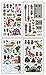 Dragon Reusable Kids Decorative Peel & Stick Wall Decals - Art Decore (165 Decals!)