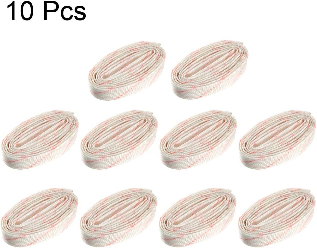 sourcing map 10pcs Fiberglass Heat Shield Sleeve 6mm(1/4-inch) ID x 2.9ft Adjustable PVC Silicone Fiberglass Sleeve Pipe - Image 5