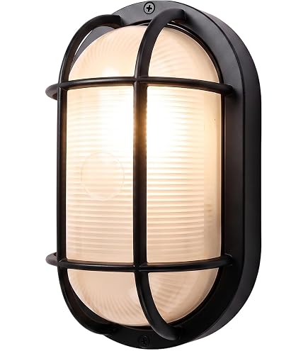 Amazon.com: Hampton Bay Black Outdoor LED Wall Lantern : Tools