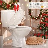 Pipishell Family Toilet Seat Soft Close with Removable Child Seat White view 2