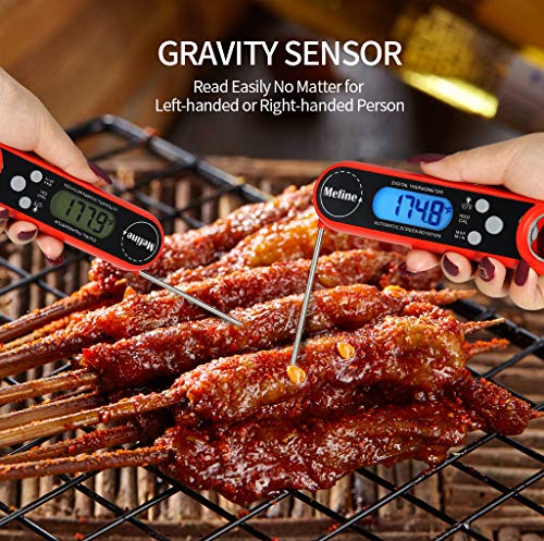 Digital Instant Read Meat Food Thermometer Gravity Sensor Display with Probe and Bottle Opener- IP67 Waterproof, Magnetic Backing, Backlight and Calibration for Kitchen, Outdoor Cooking, BBQ, Grilling - Thumbnail 5