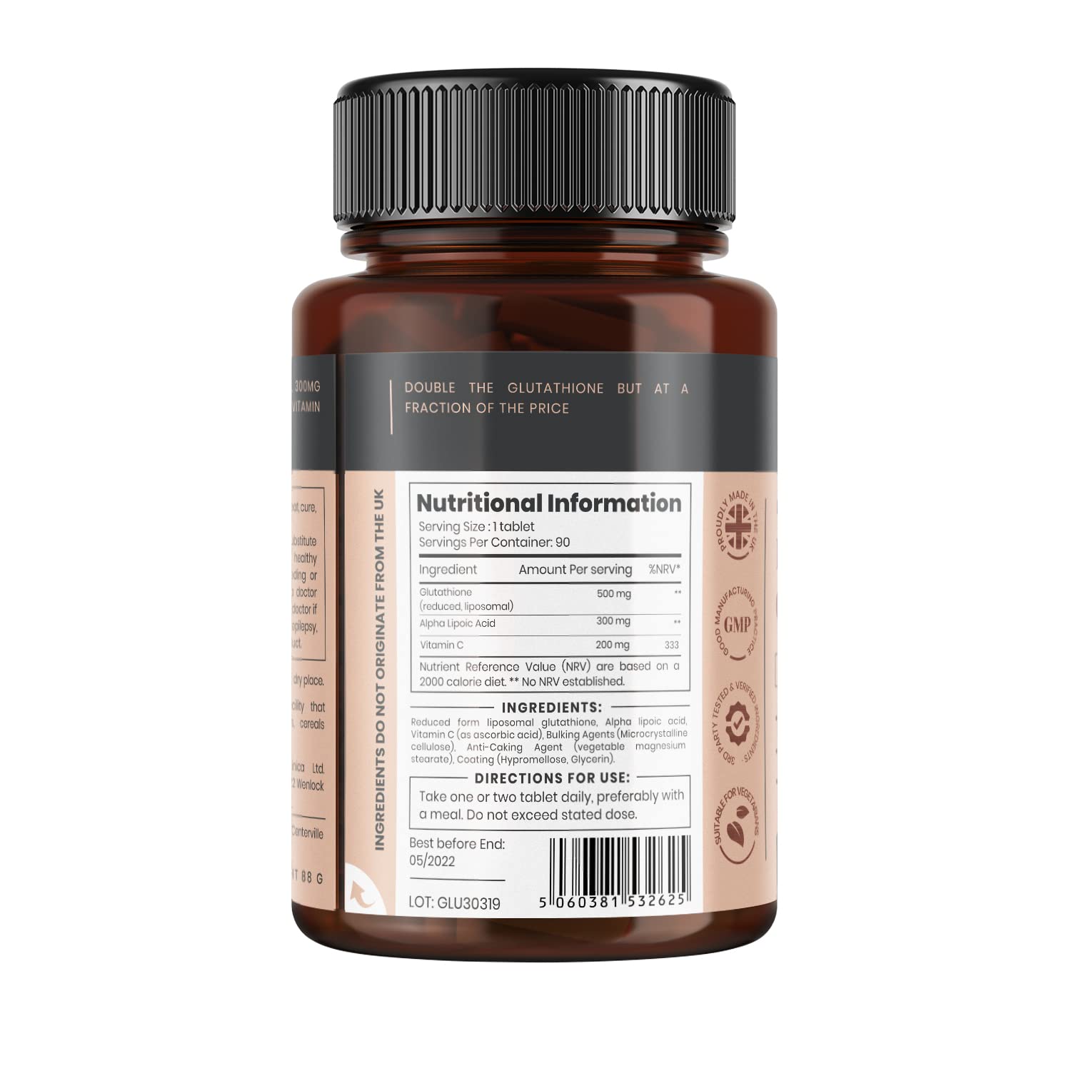 pureclinica glutathione reviews Mua pureclinica Glutathione 1000mg – 120 Tablets (2 x 60) | High Strength  with 500mg Glutathione, 300mg ALA, 200mg Vitamin C | Antioxidant & Detox  Support, 1-a-Day trên Amazon Mỹ chính hãng 2026