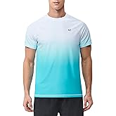 Men's Rash Guard Swim Shirts Summer UPF 50+ UV Sun Protection Quick Dry Beach Fishing Water Shirts T Shirts for Men