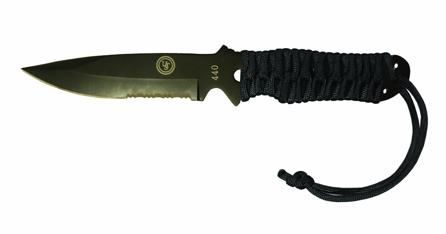Amazon.com : UST SaberCut 9.9 Para Knife, Black : Fixed Blade ... Amazon.com : UST SaberCut 9.9 Para Knife, Black : Fixed Blade ...